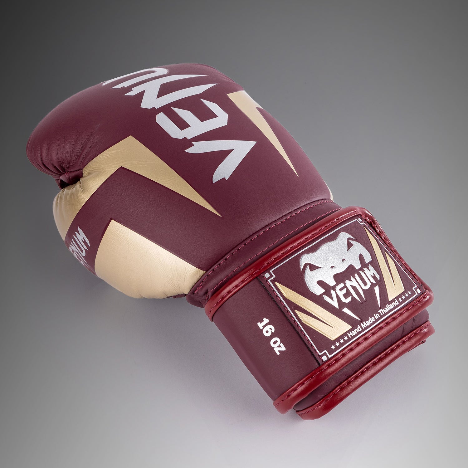 venum-elite-boxhandschuhe-burgund-gold image 3